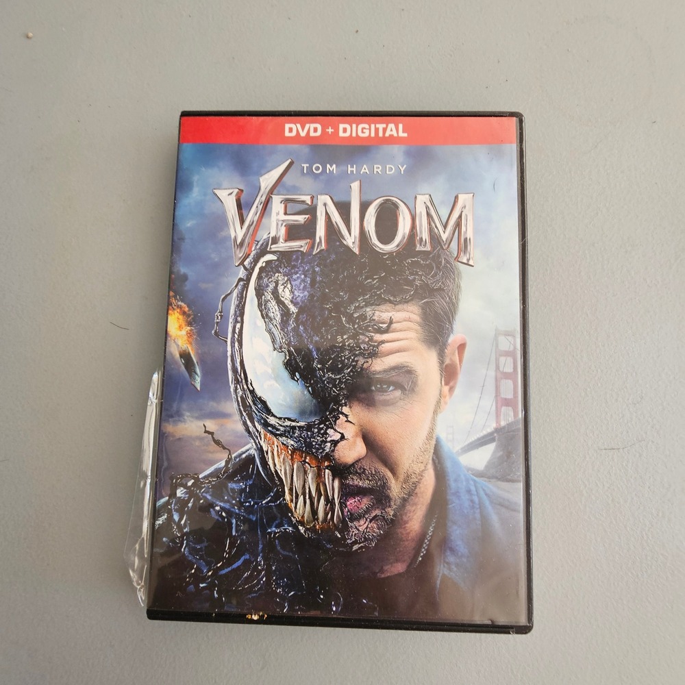 Venom DVD Tom Hardy Marvel Action Movie Standard Edition 2018
